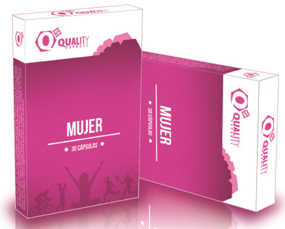 Complemento vitamínico QS Mujer para deportistas femeninas