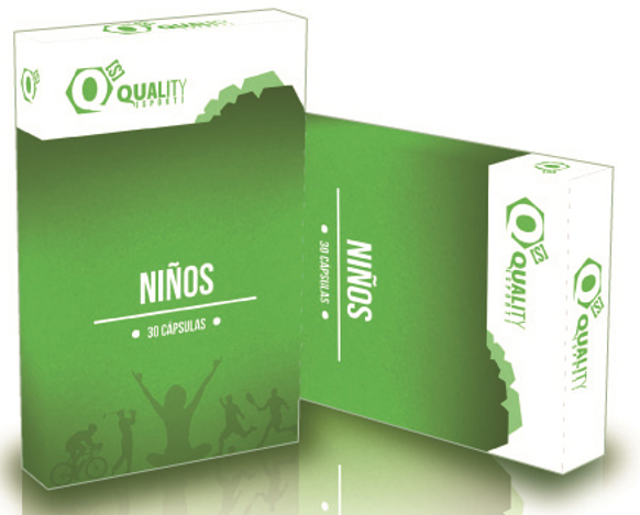 Complemento vitamínico QS Niños para jóvenes deportistas