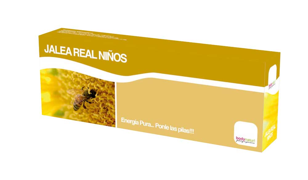 Frasco de Jalea Real para niños BodyNatur