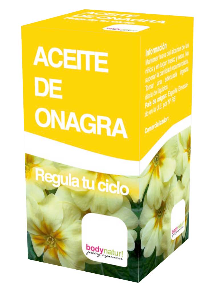 Frasco de Aceite de Onagra BodyNatur