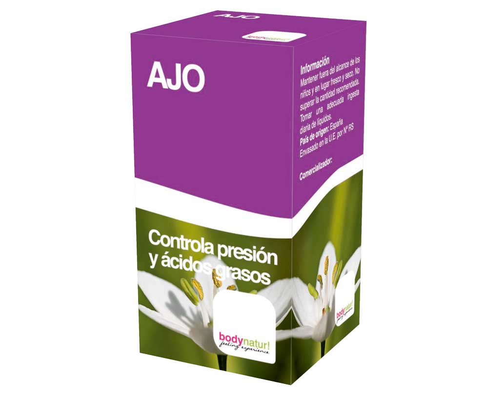Frasco de Ajo BodyNatur