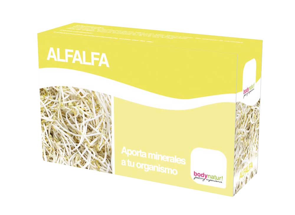 Frasco de Alfalfa BodyNatur