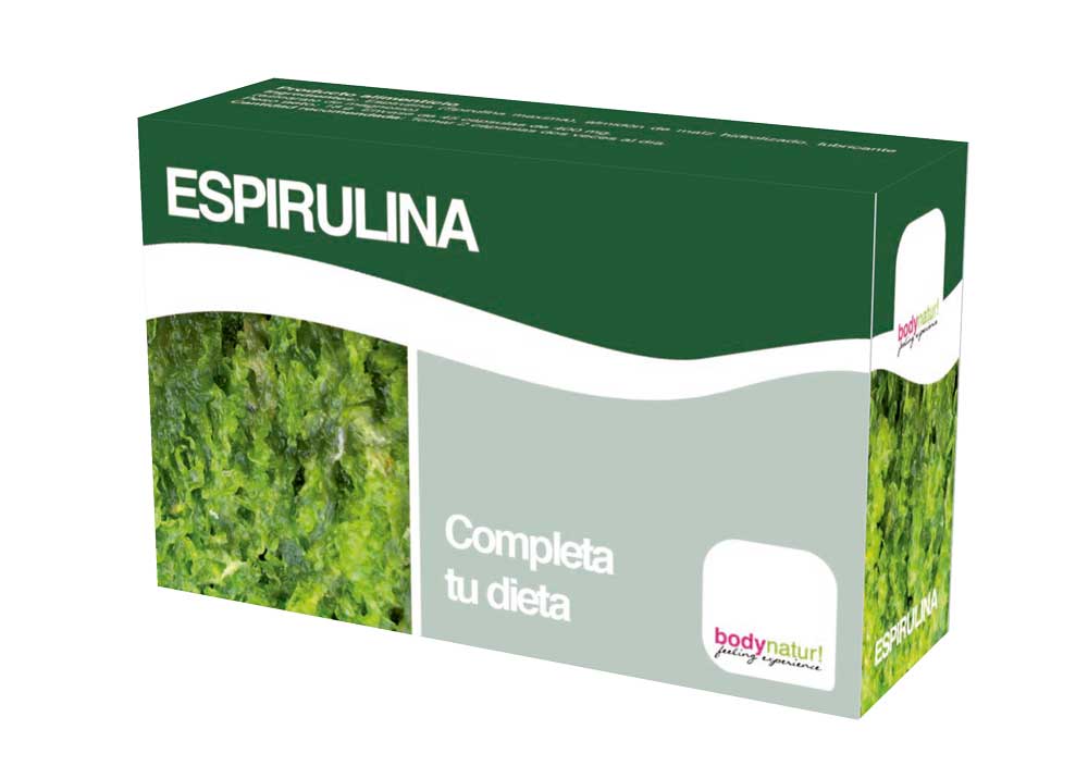 Frasco de Espirulina BodyNatur